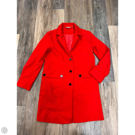 Coat Peacoat By Maeve In Red, Size: 4