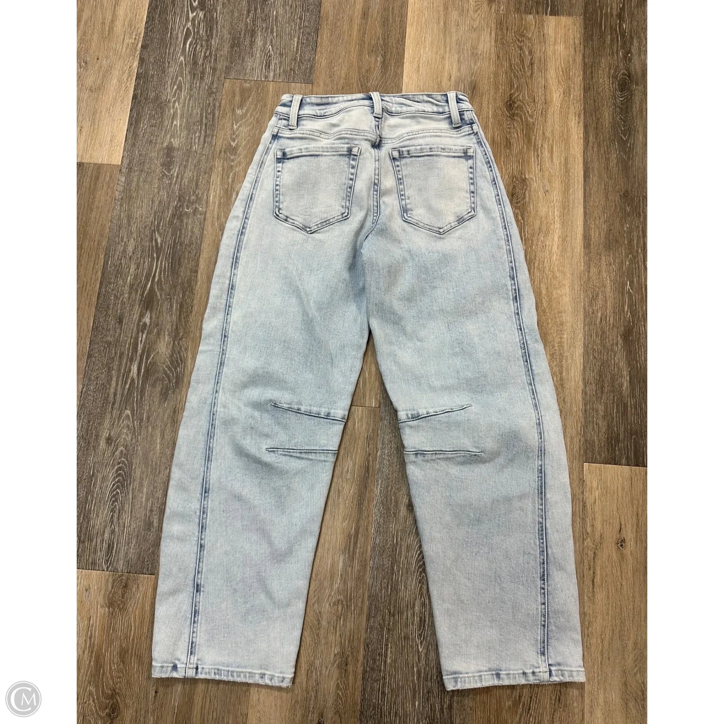 Jeans Wide Leg By Flying Monkey In Blue Denim, Size: 0