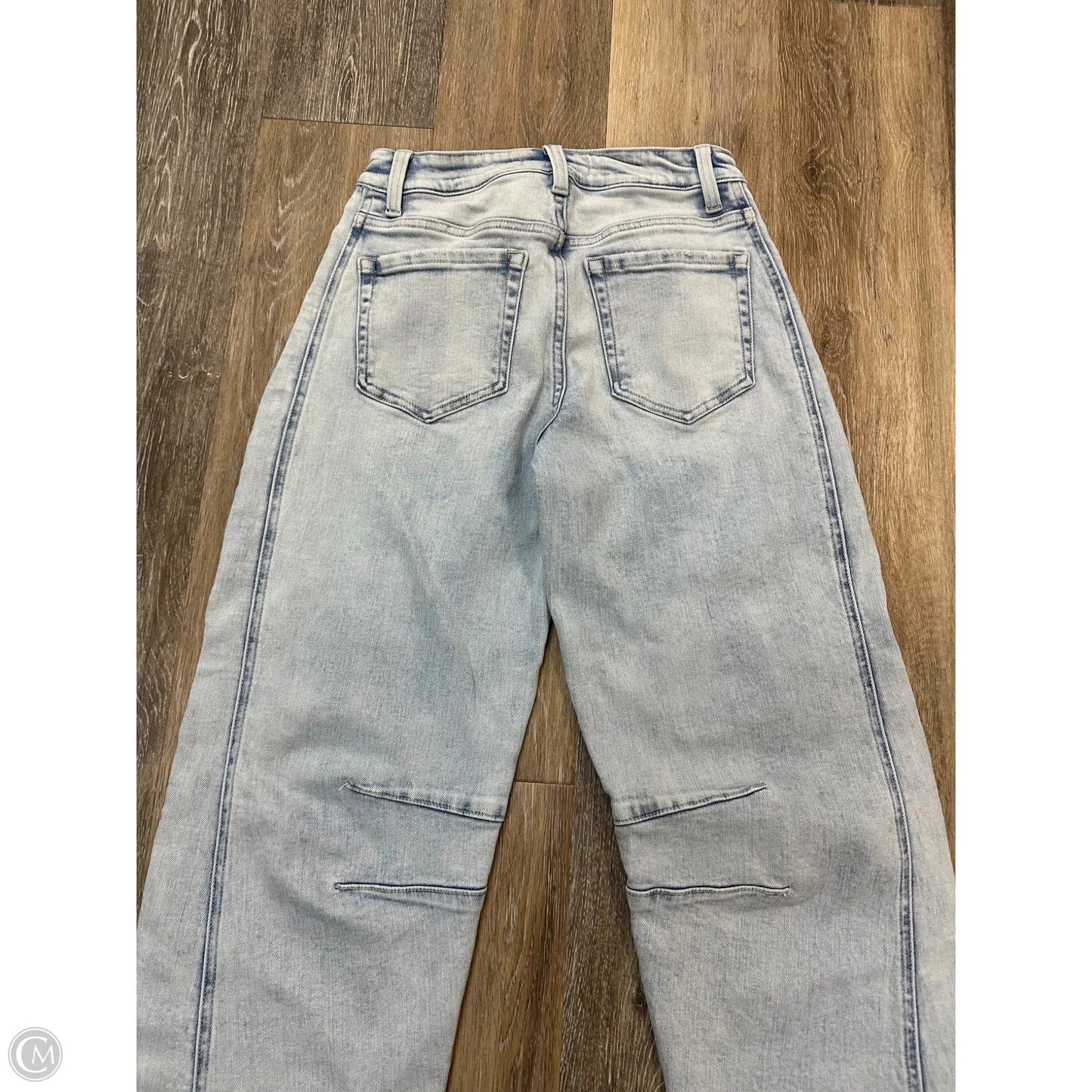 Jeans Wide Leg By Flying Monkey In Blue Denim, Size: 0