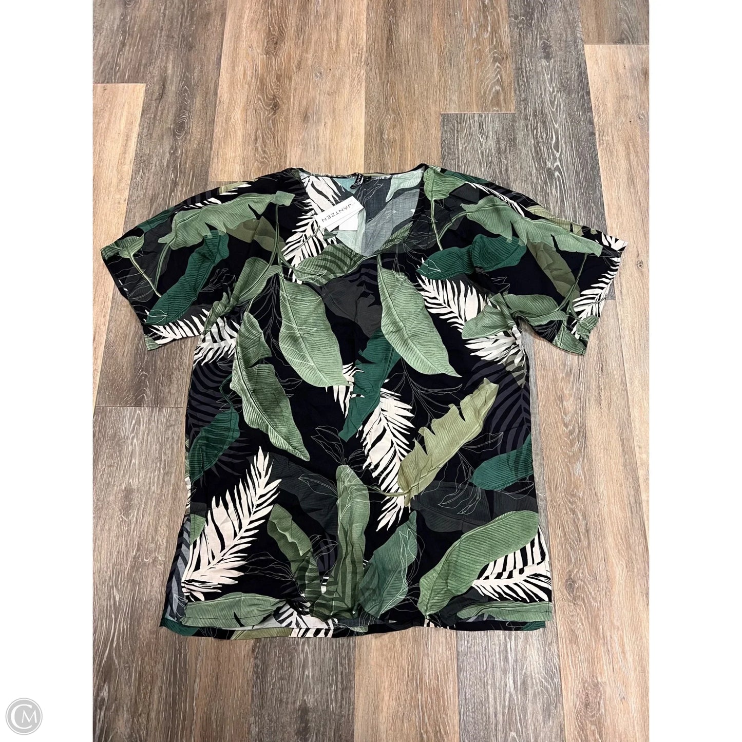 Swimwear Cover-up By Jantzen In Tropical Print, Size: M