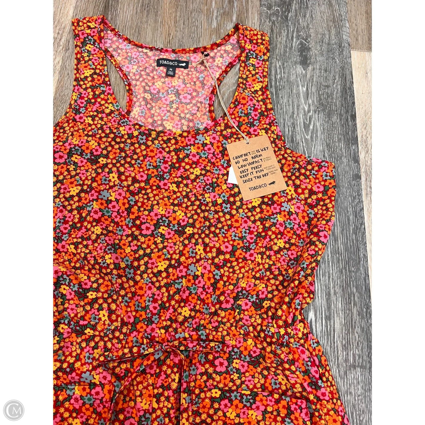 Jumpsuit By Toad & Co In Floral Print, Size: M