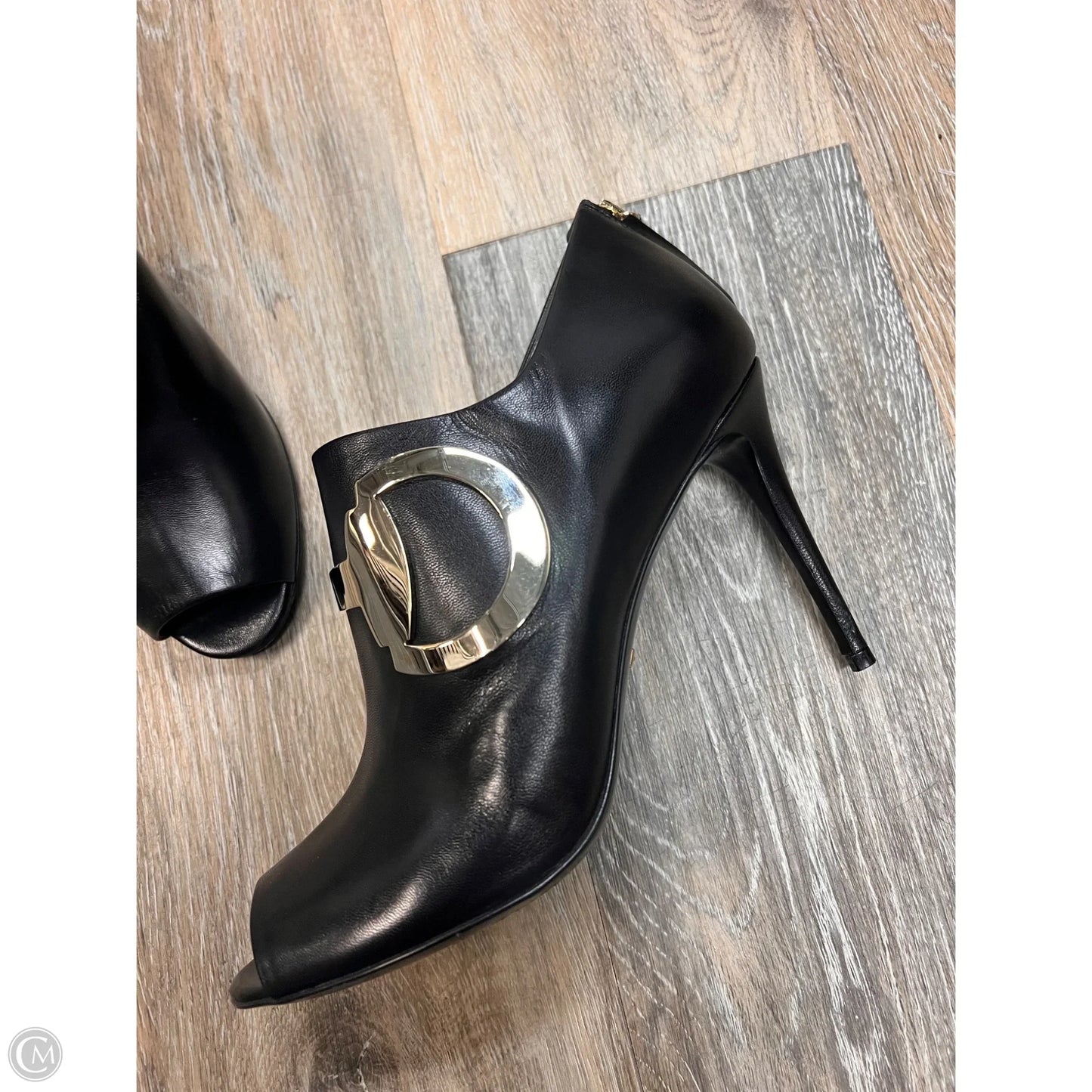 Shoes Luxury Designer By Gucci In Black, Size: 9/39