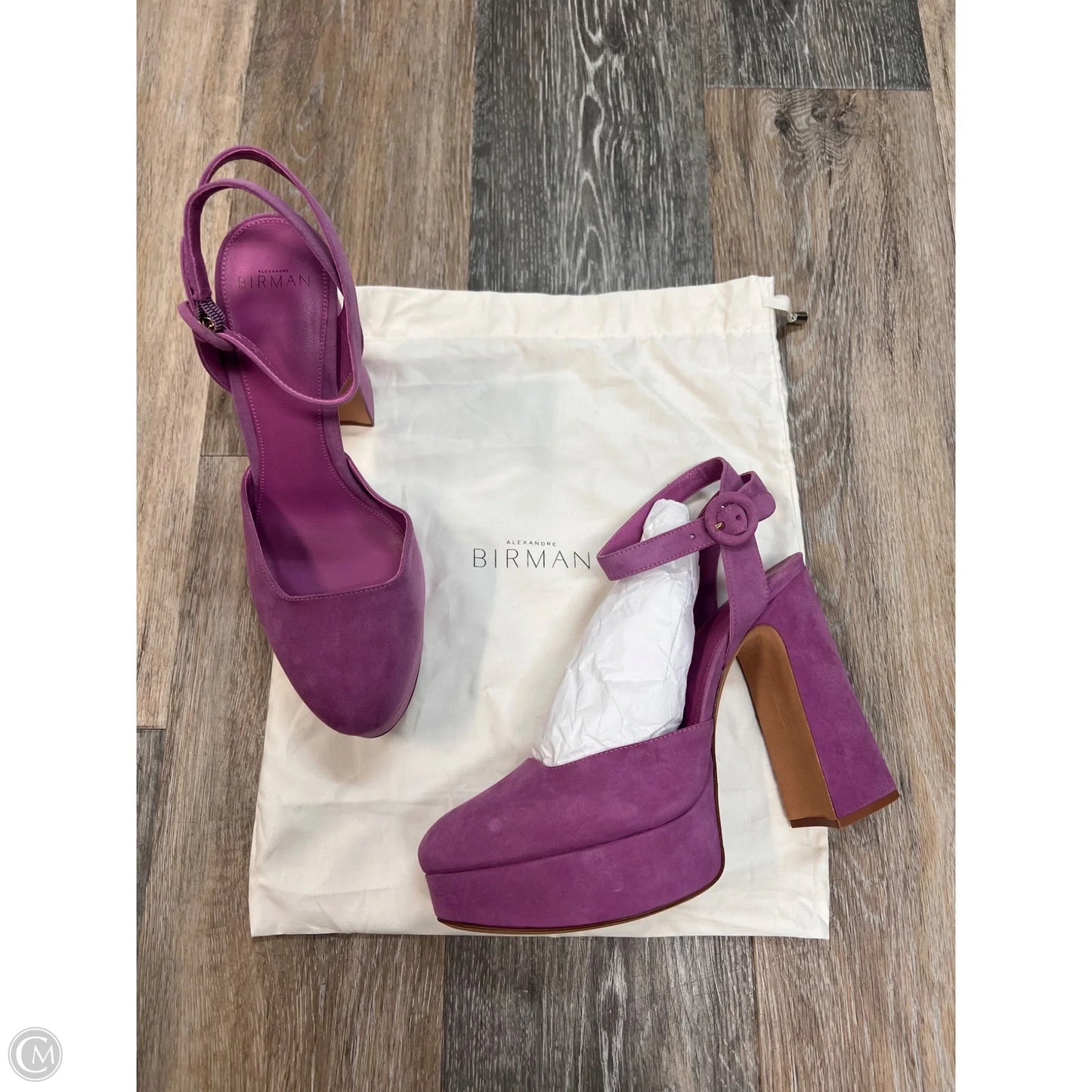 Shoes Designer By Alexandre Birman In Purple, Size: 9.5