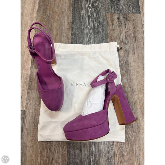 Shoes Designer By Alexandre Birman In Purple, Size: 9.5