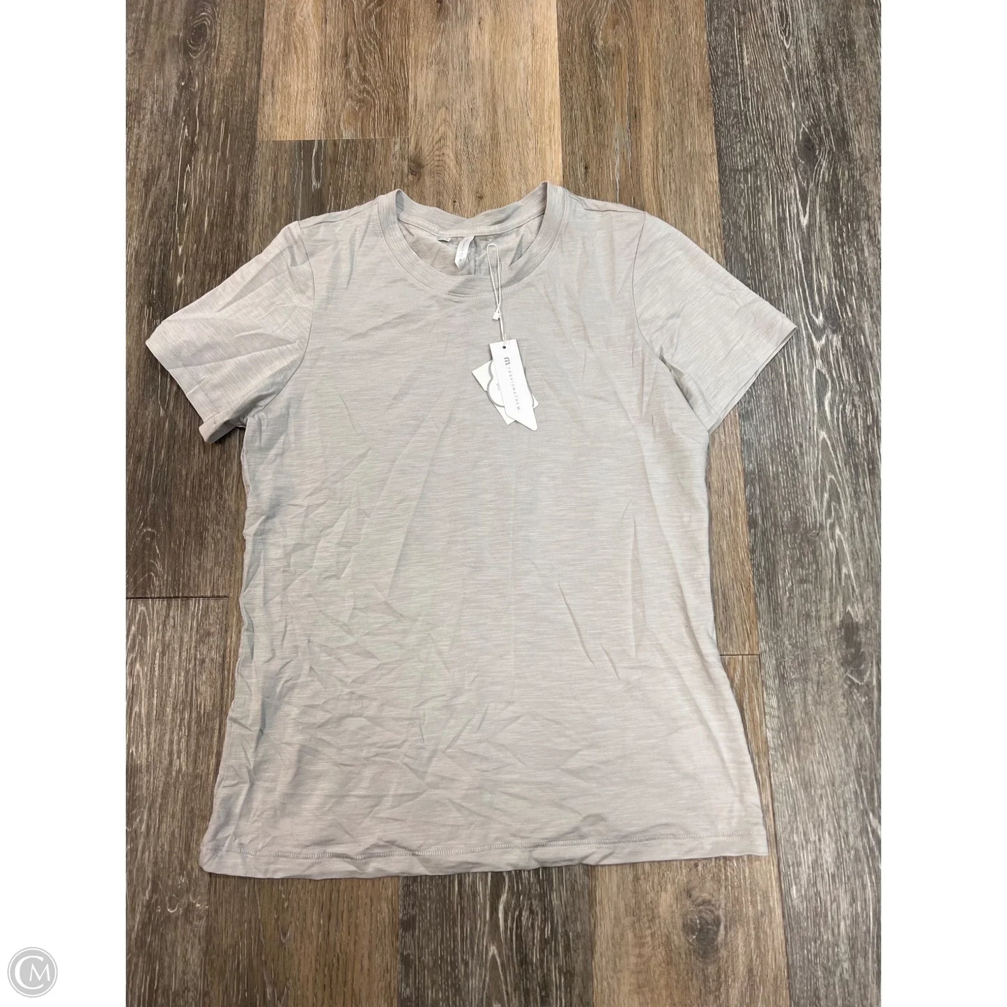 Athletic Top Short Sleeve By Travis Mathew In Grey, Size: S