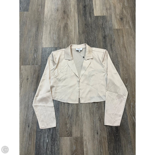 Blouse Long Sleeve By L’academie In Cream, Size: M