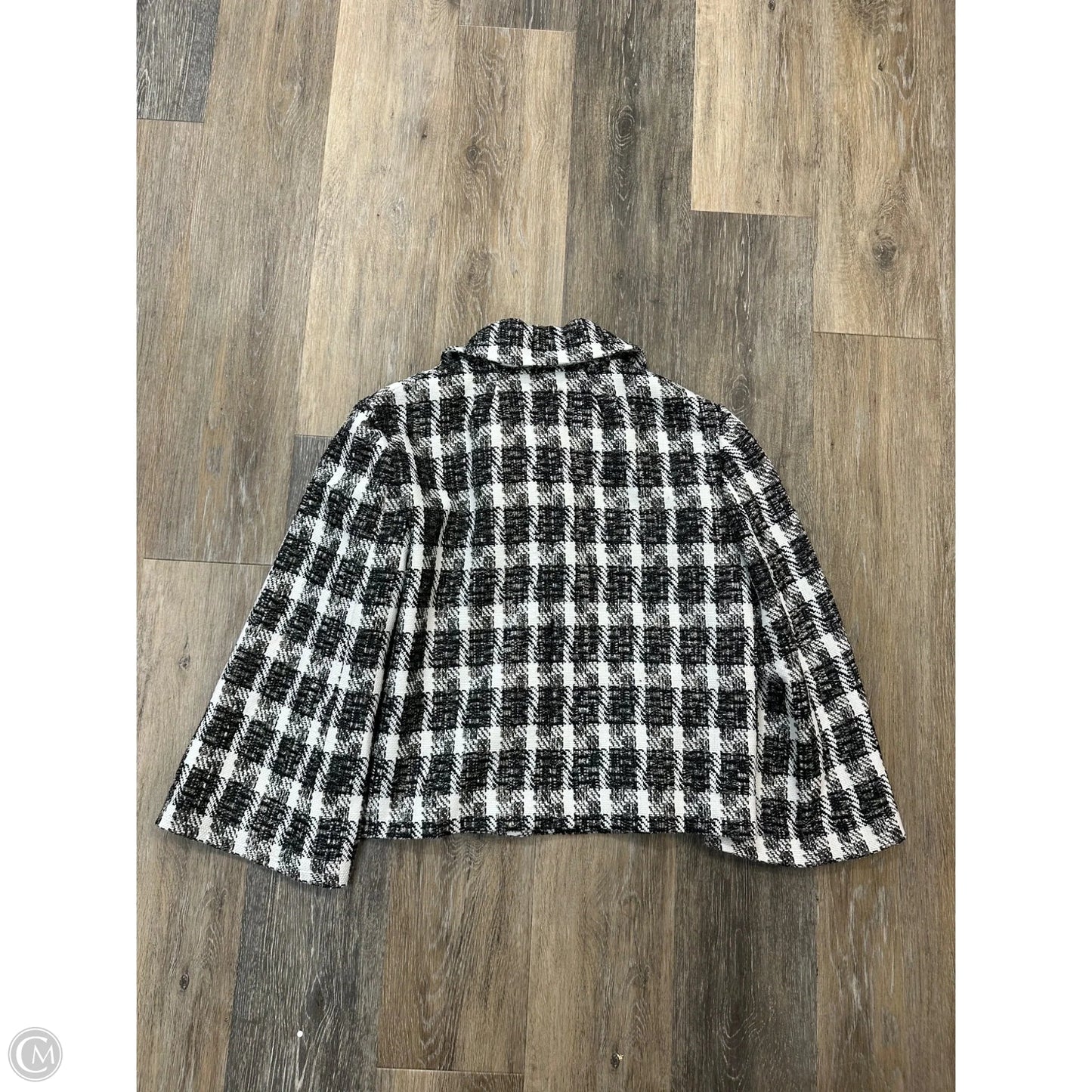 Blazer By J. Crew In Black & White, Size: 4