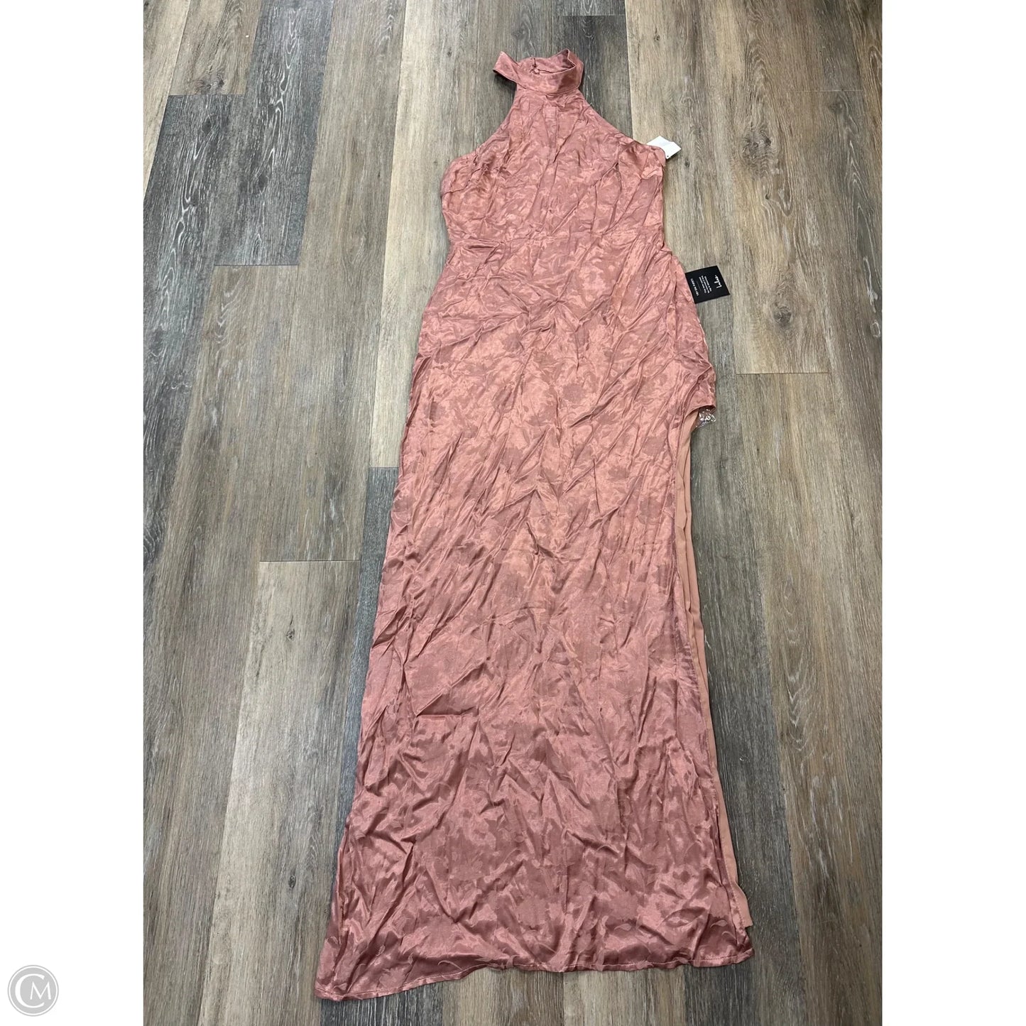 Dress Casual Maxi By Lulus In Rose Gold, Size: L