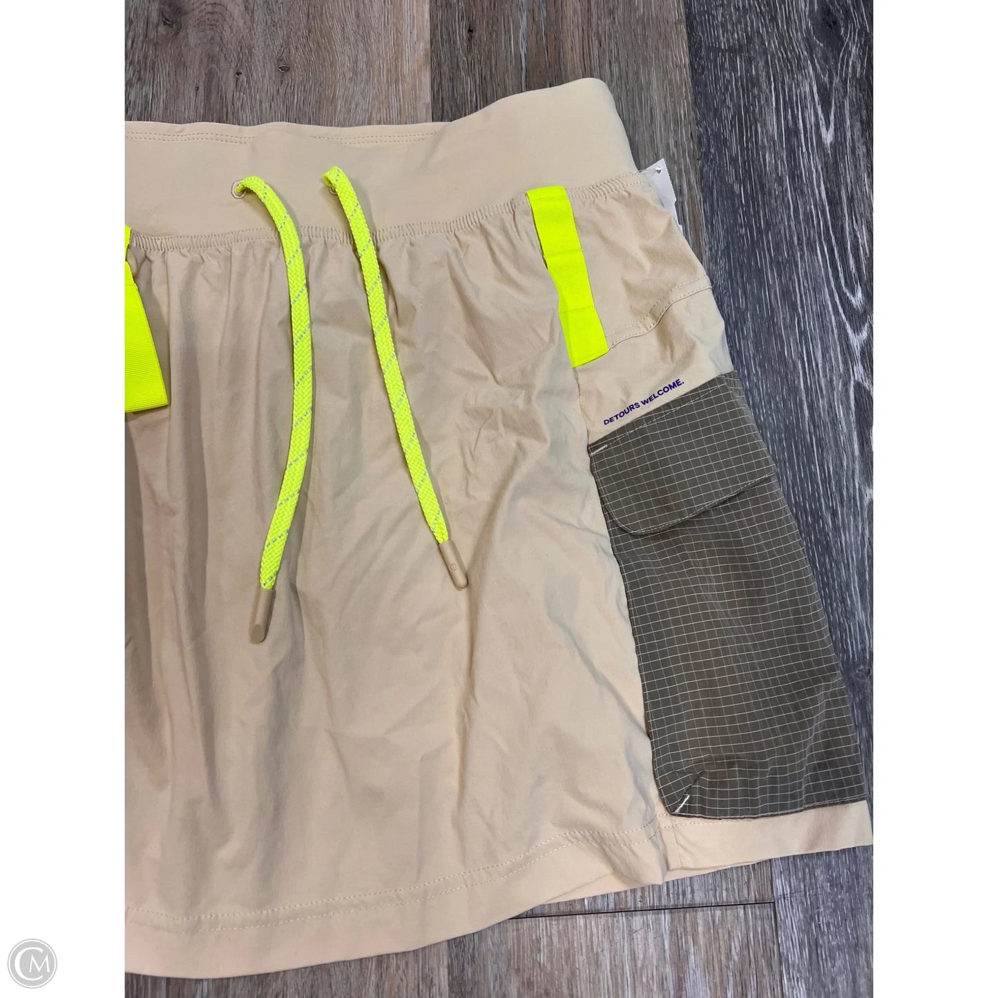 Athletic Skort By Lululemon In Tan, Size: 6