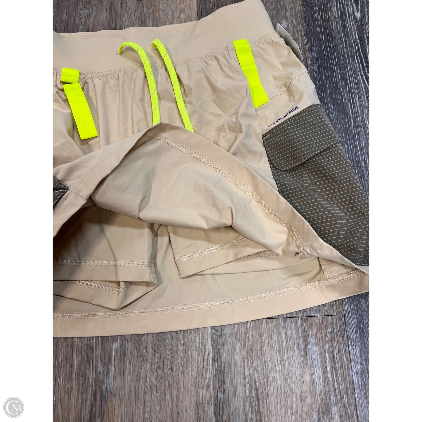 Athletic Skort By Lululemon In Tan, Size: 6
