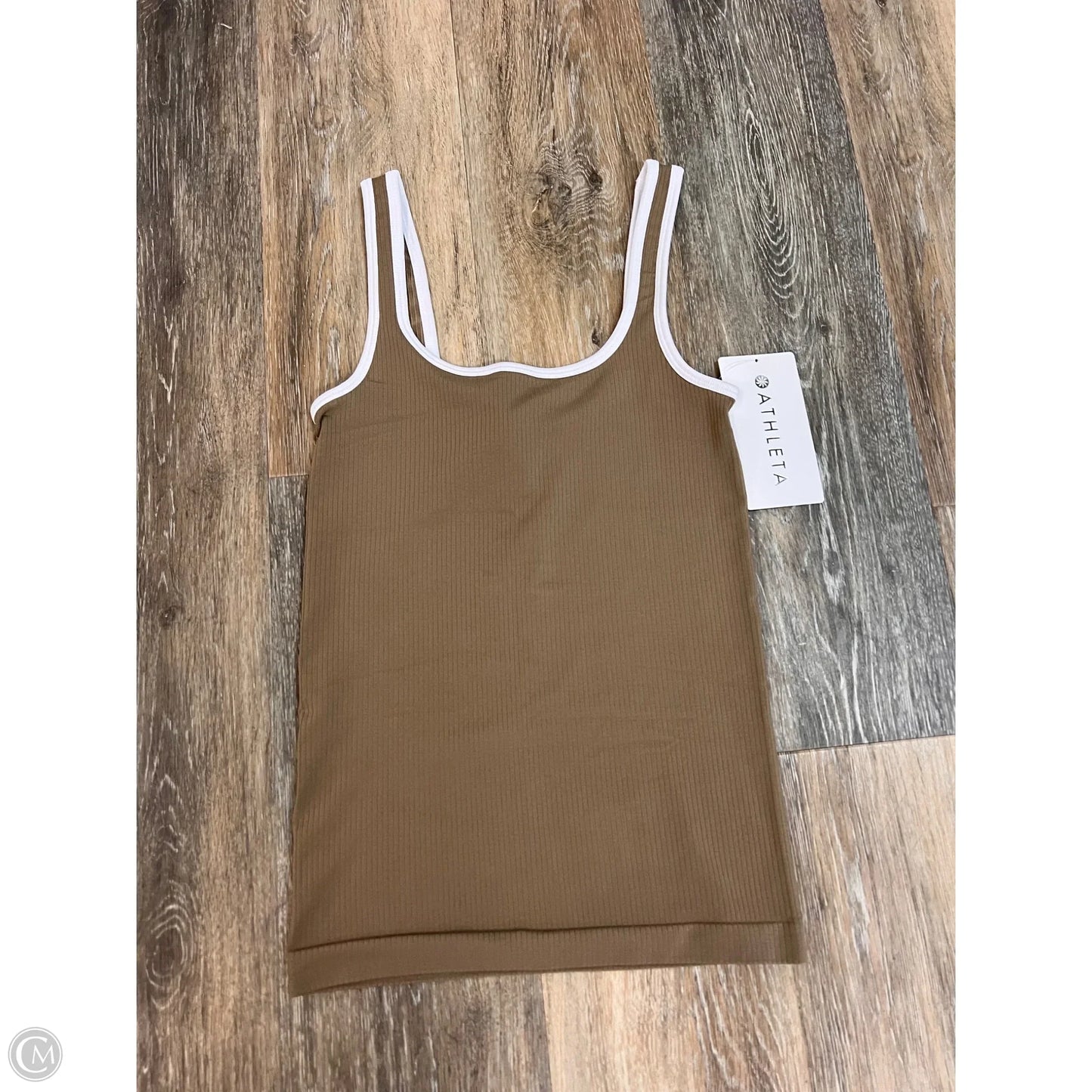 Athletic Tank Top By Athleta In Brown, Size: Xxs
