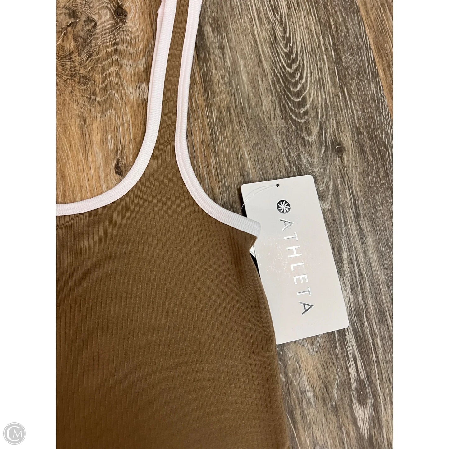 Athletic Tank Top By Athleta In Brown, Size: Xxs