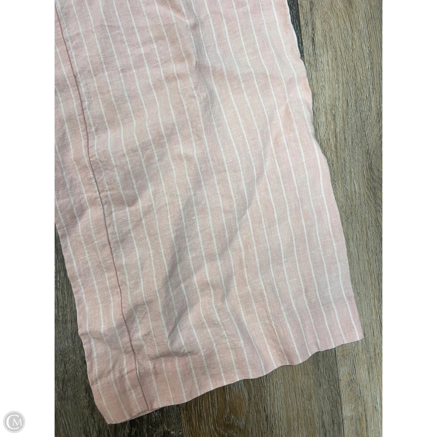 Pants Linen By Madewell In Pink, Size: Xs