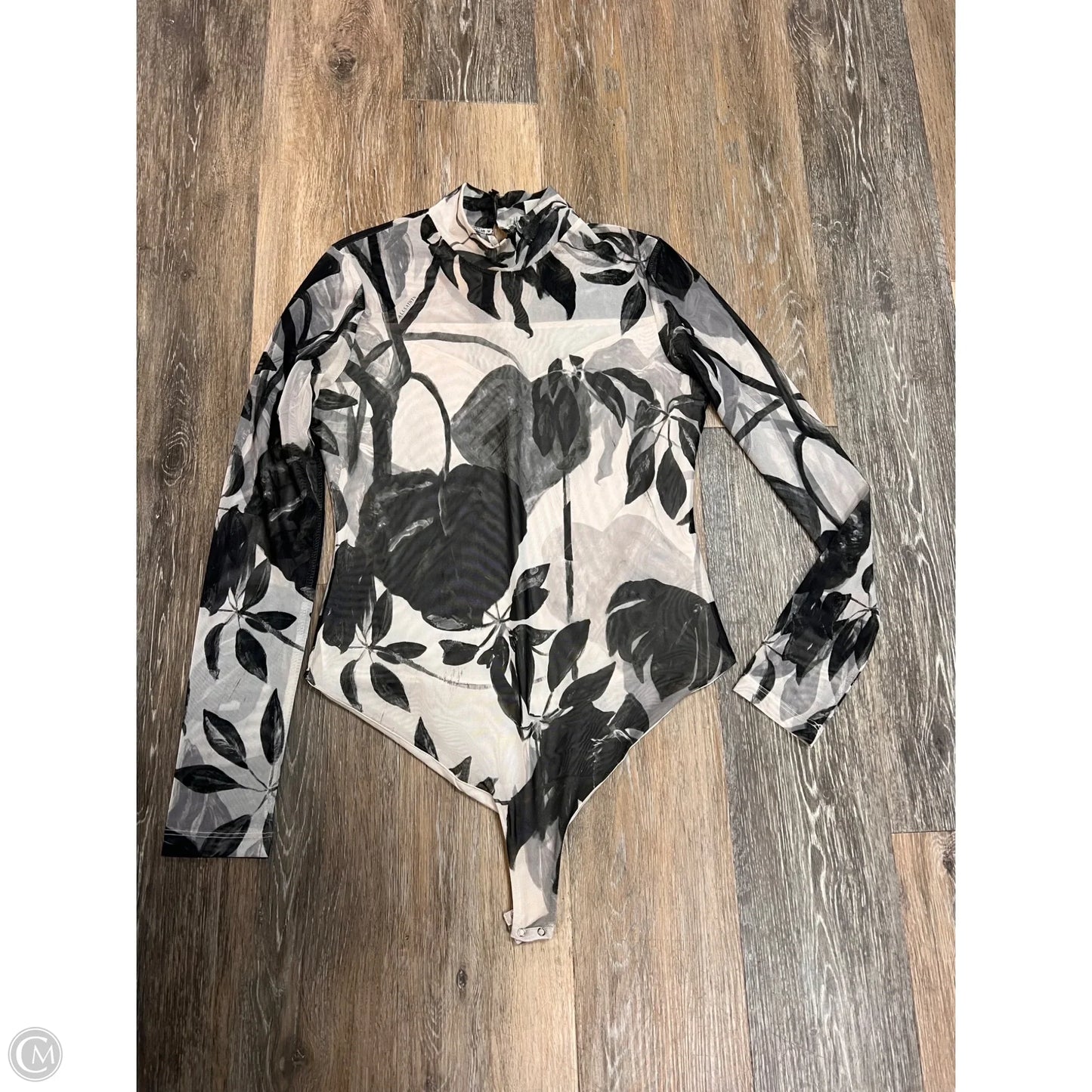 Bodysuit Designer By All Saints In Grey, Size: 6