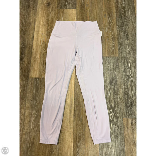 Athletic Leggings By Lululemon In Purple, Size: 8