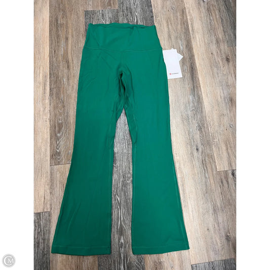 Athletic Pants By Lululemon In Green, Size: 6p (x-short)