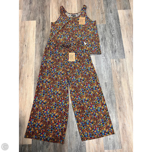 Pants Set 2pc By Toad & Co In Floral Print, Size: M