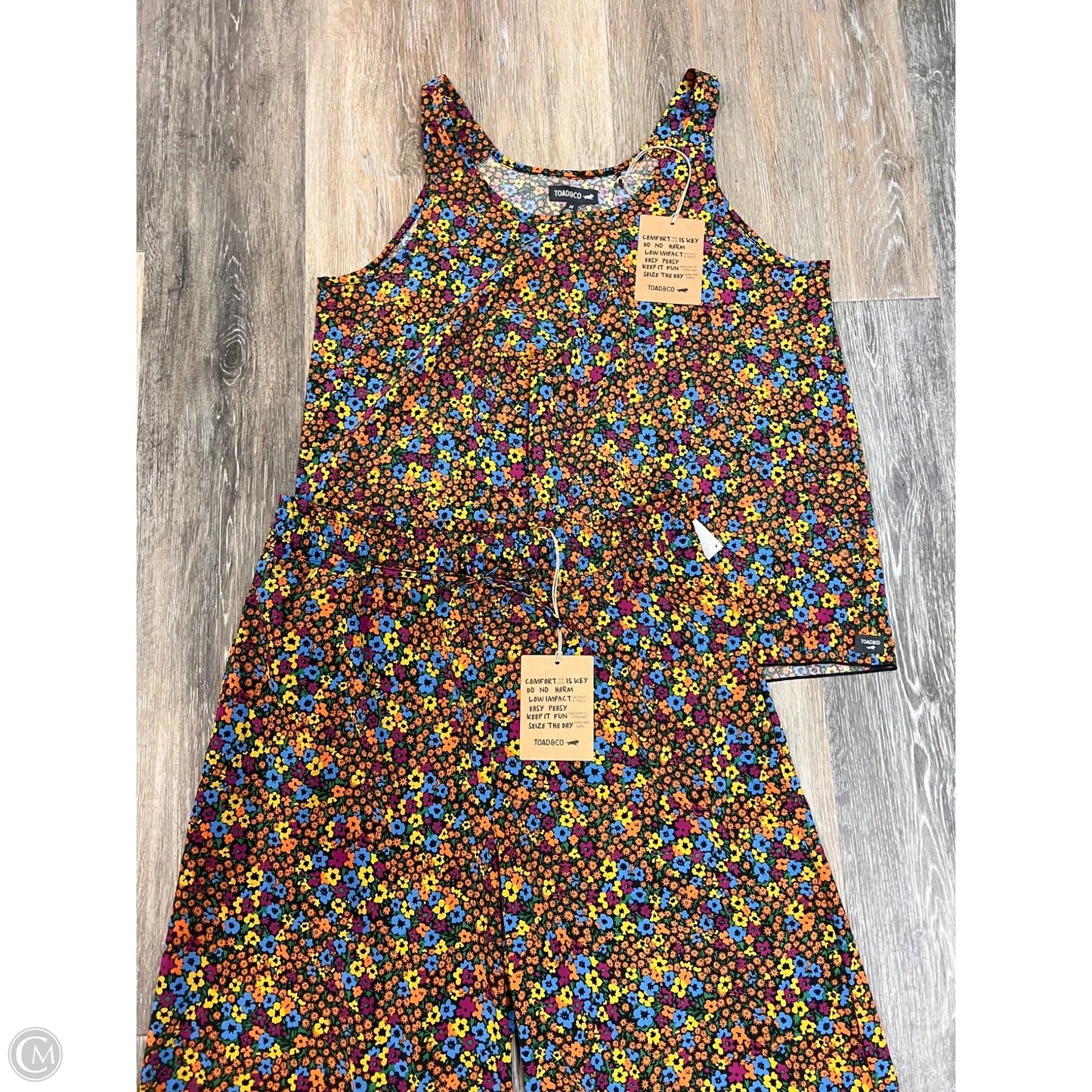 Pants Set 2pc By Toad & Co In Floral Print, Size: M