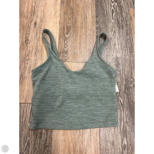 Athletic Tank Top By Lululemon In Green, Size: 2