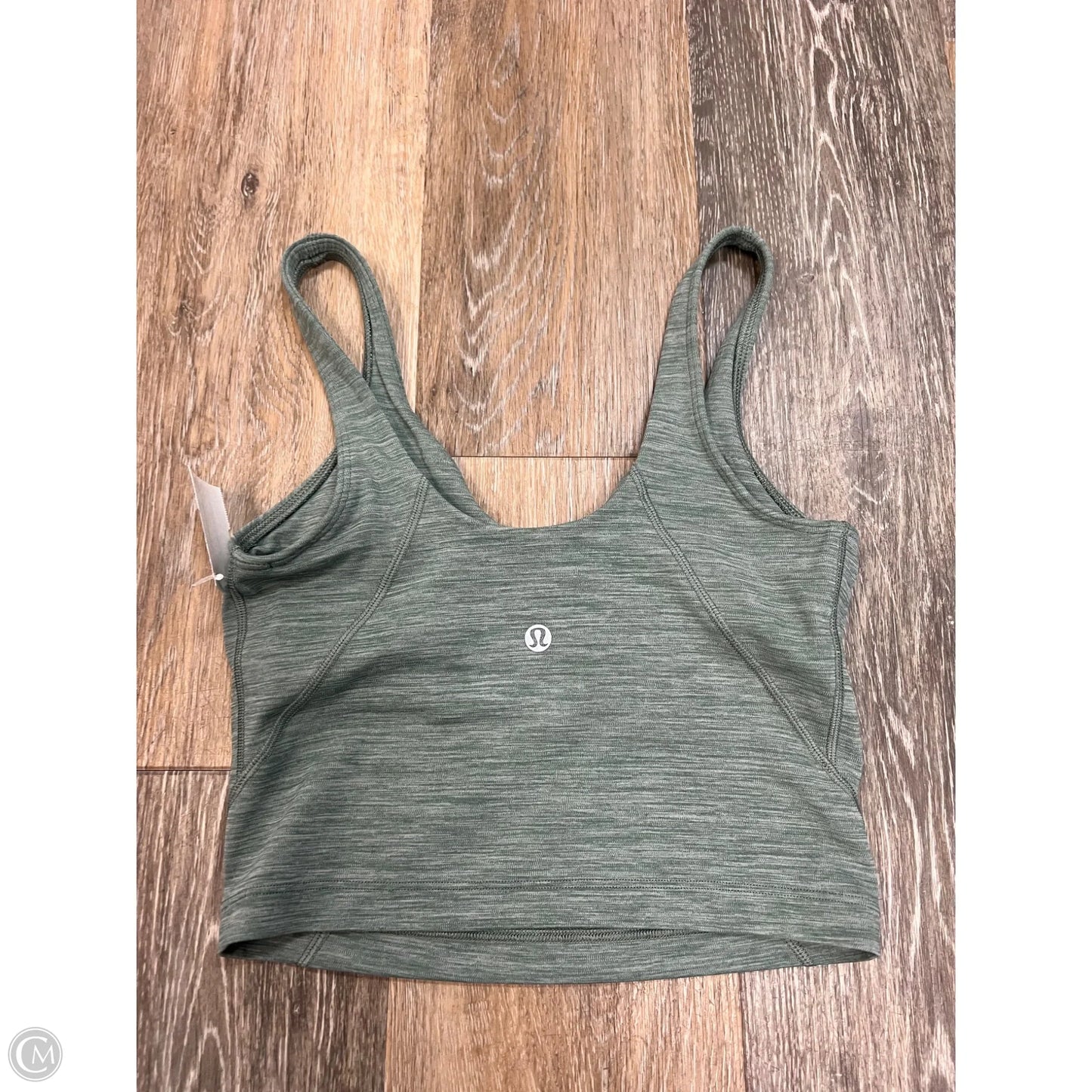 Athletic Tank Top By Lululemon In Green, Size: 2