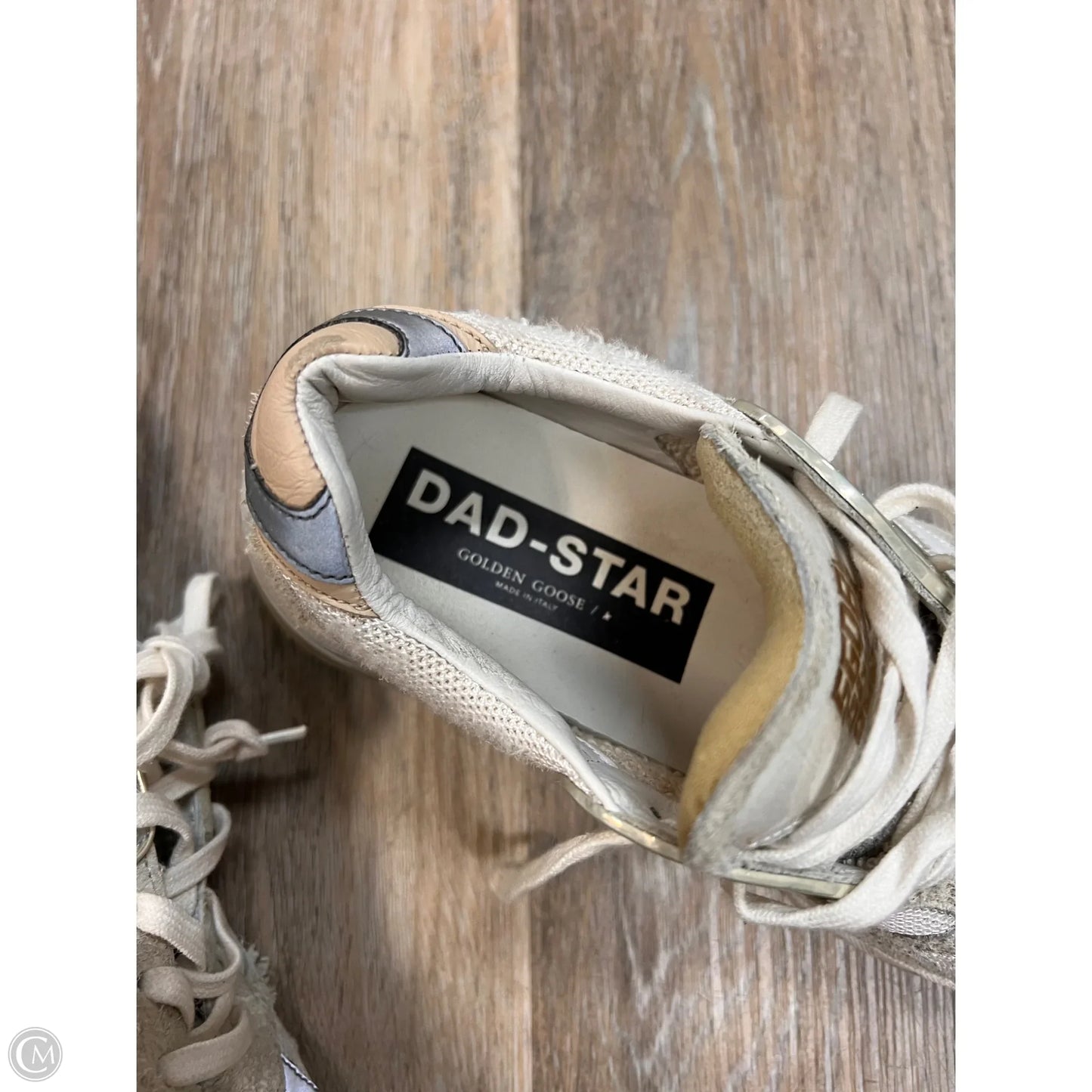 Shoes Luxury Designer By Golden Goose In Grey, Size: 7