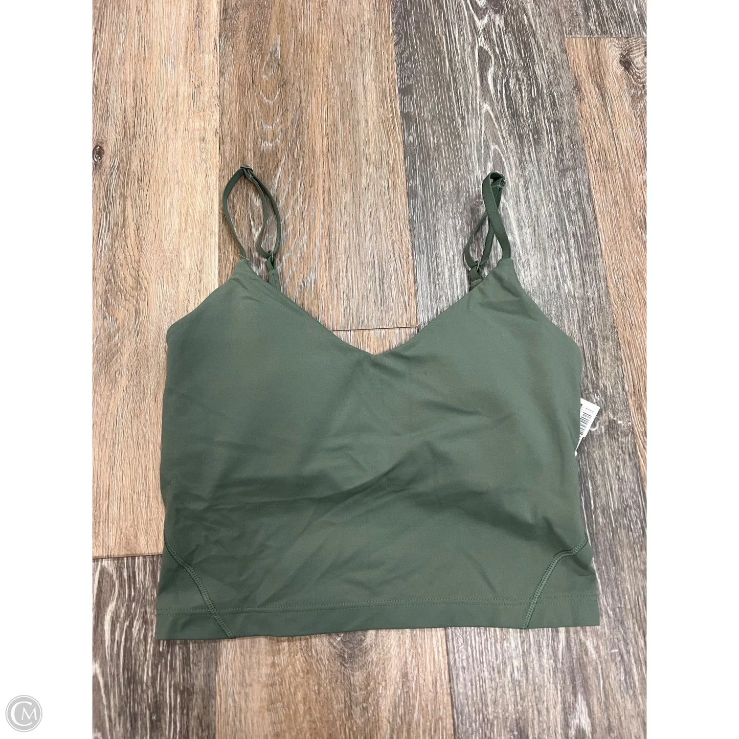 Athletic Tank Top By Lululemon In Green, Size: 2