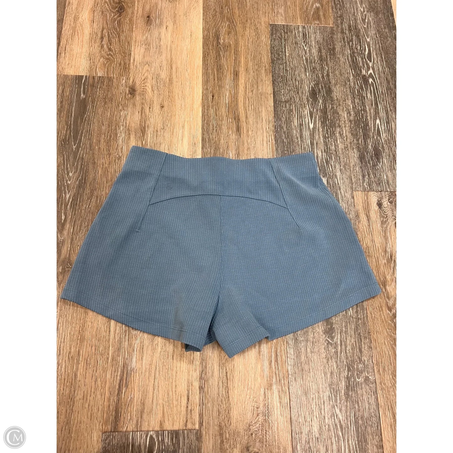 Athletic Shorts By Lululemon In Blue, Size: 8