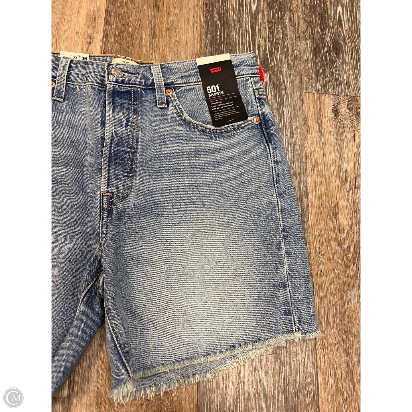 Shorts By Levis In Blue Denim, Size: 8/29