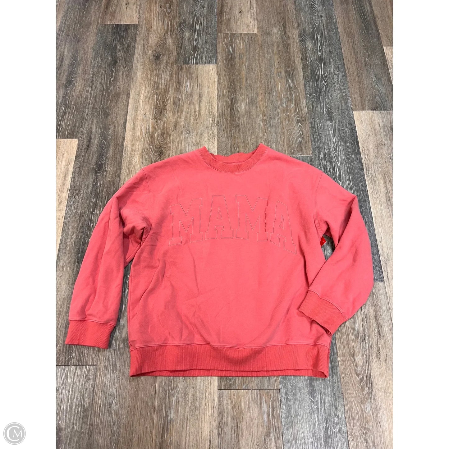 Sweatshirt Crewneck By Brooklyn Grace In Pink, Size: Xl