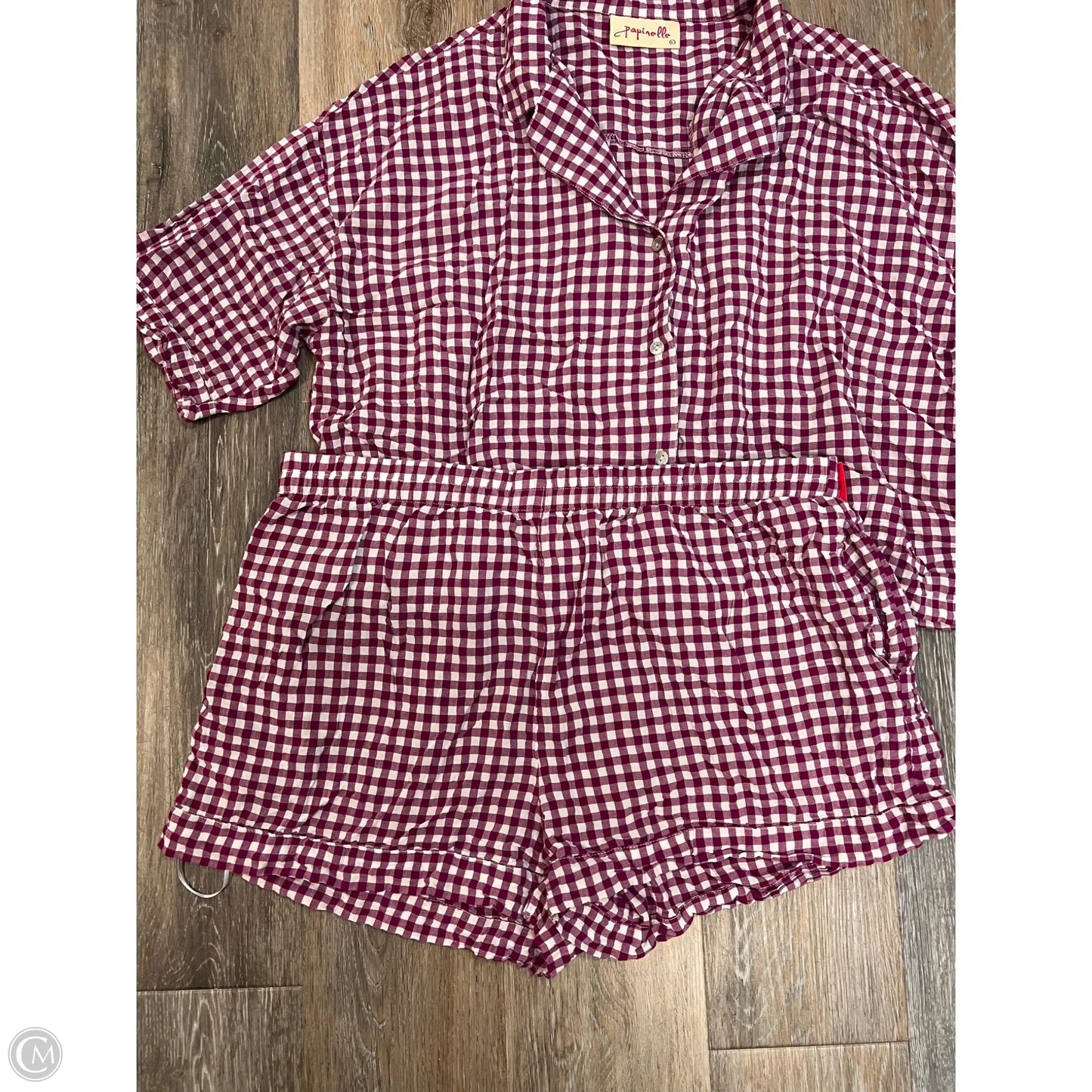 Pajamas 2pc By PAPINELLE In Purple, Size: L