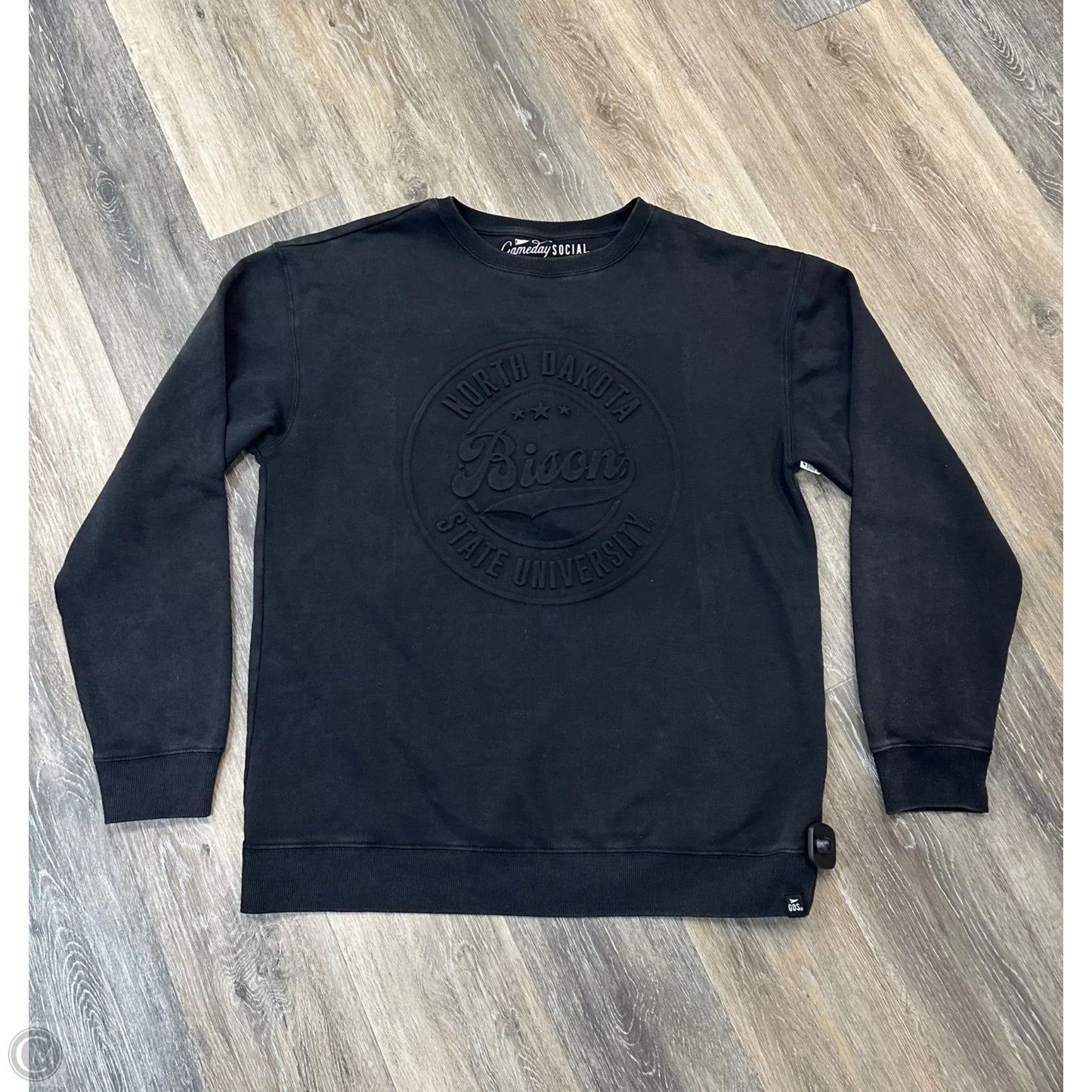 Athletic Sweatshirt Crewneck By Gameday Social In Black, Size: Xxl