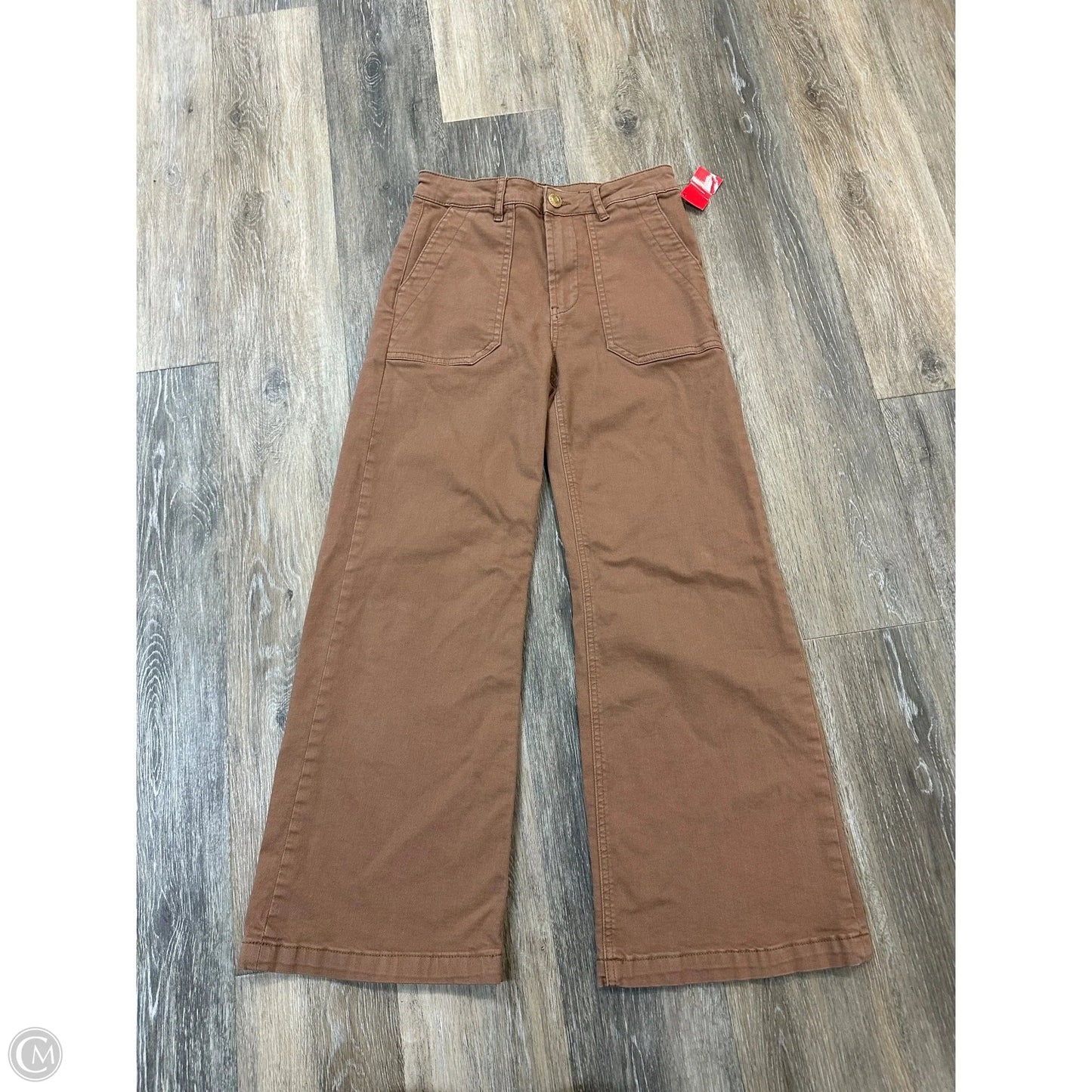Jeans Straight By Kut In Brown, Size: 0