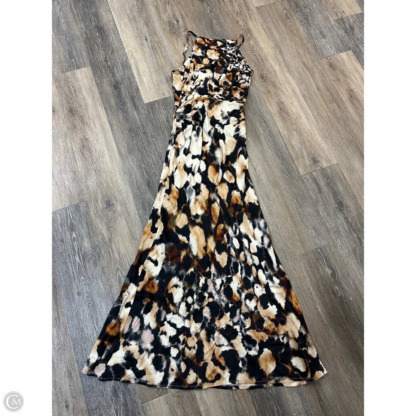 Dress Party Long By Conditions Apply In Tan, Size: Xs