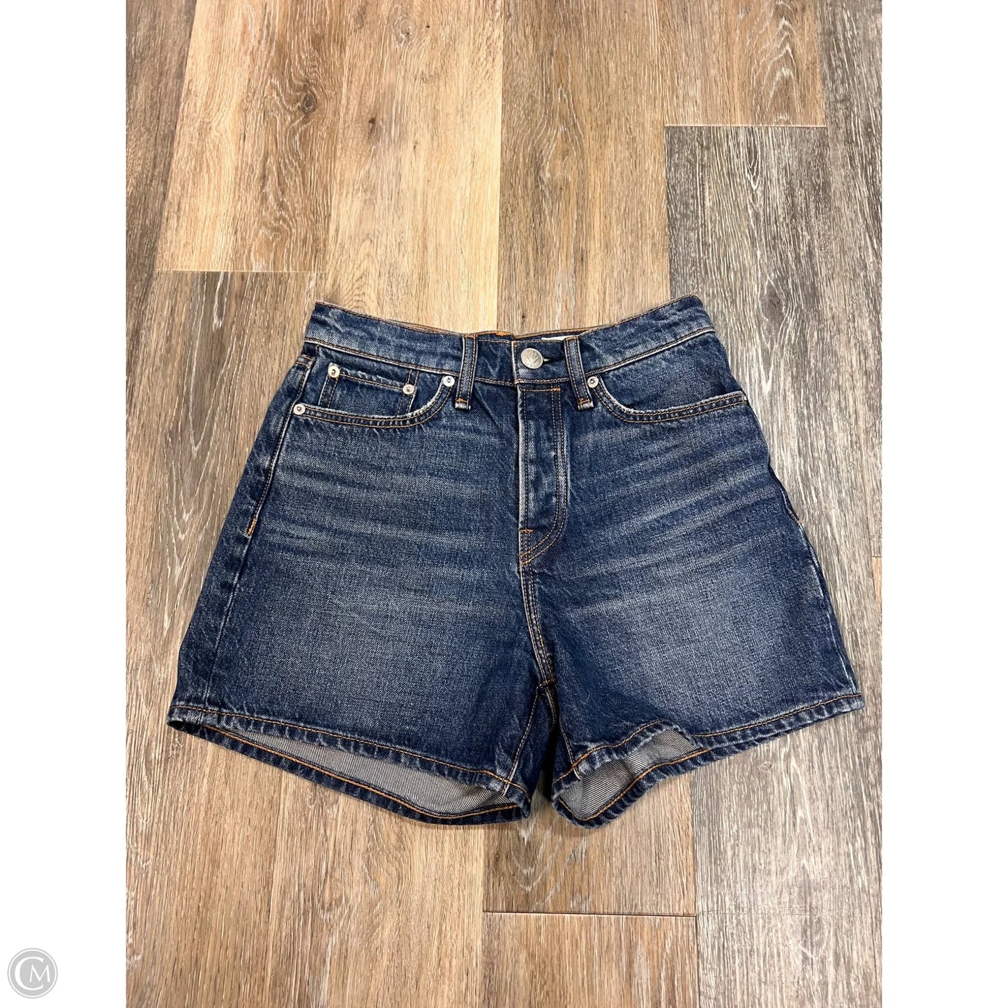 Shorts By Rag And Bone In Blue Denim, Size: 0