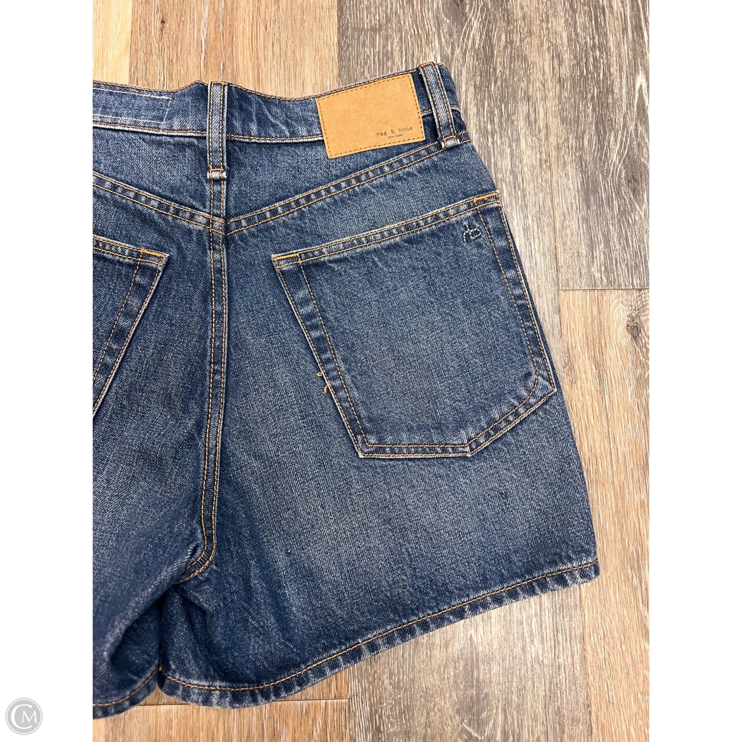 Shorts By Rag And Bone In Blue Denim, Size: 0