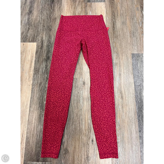 Athletic Leggings By Lululemon In Animal Print, Size: 6