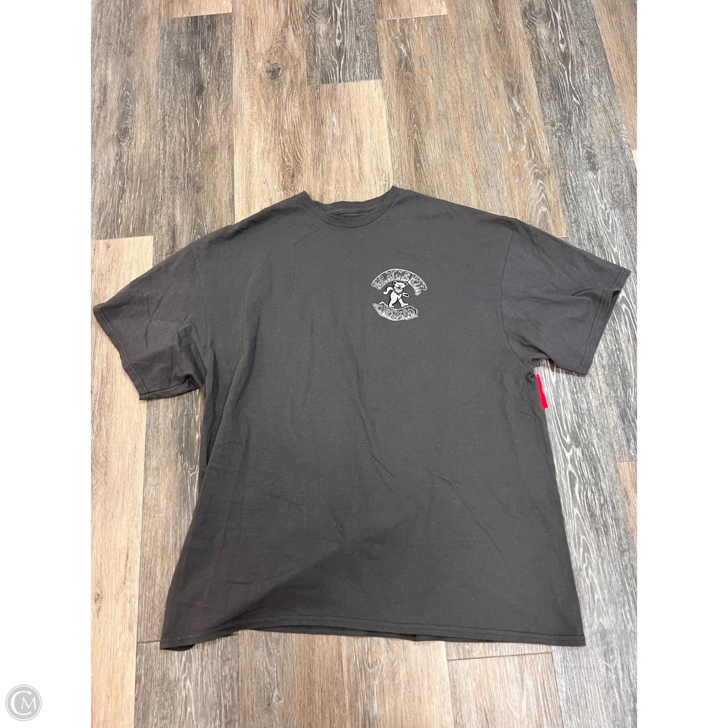 Top Short Sleeve By Junk Food In Grey, Size: Xl