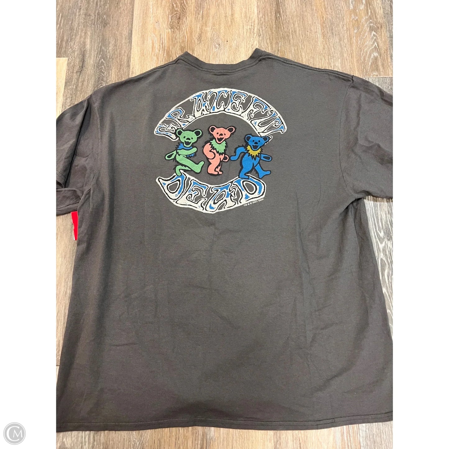 Top Short Sleeve By Junk Food In Grey, Size: Xl
