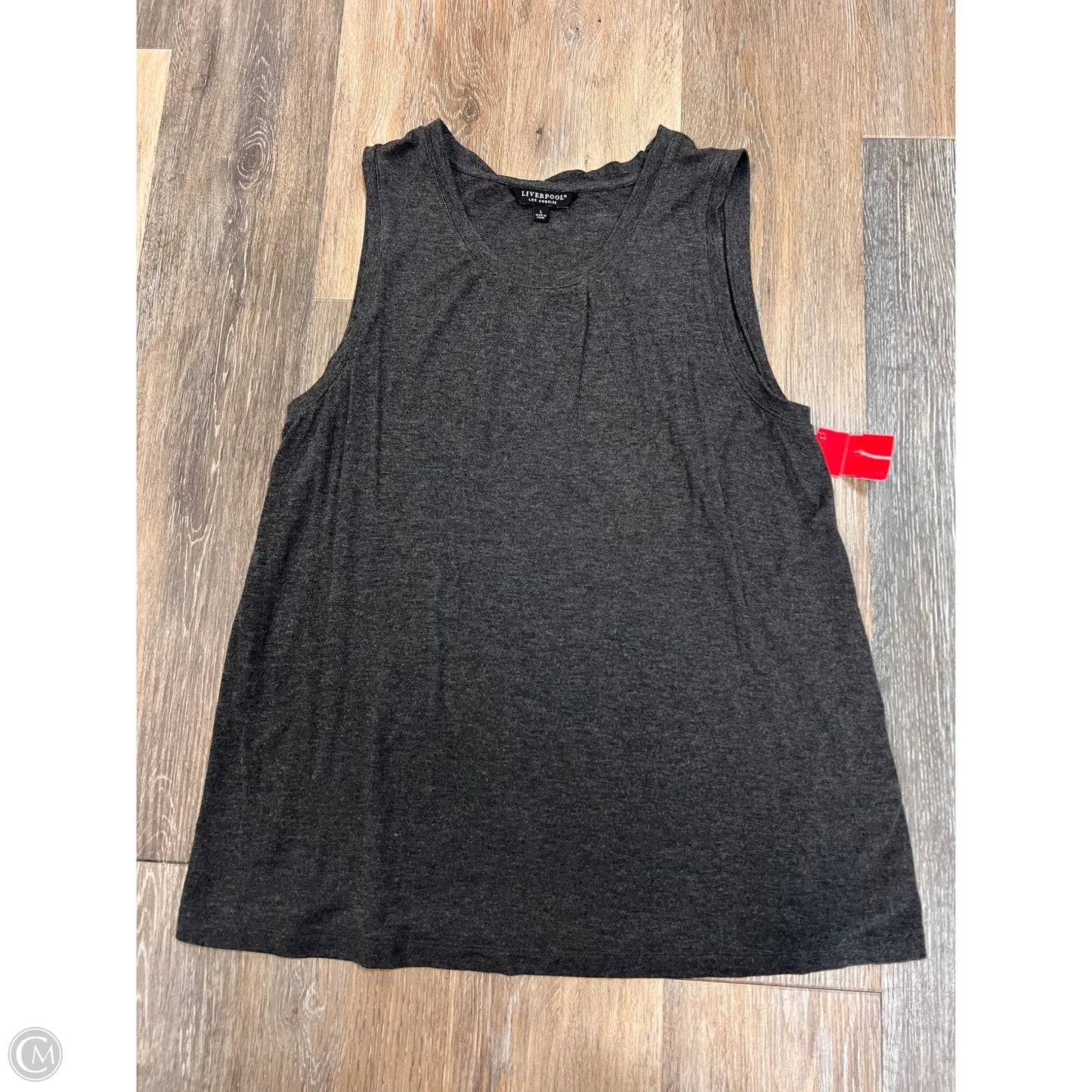 Tank Top By Liverpool In Grey, Size: L