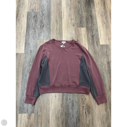 Sweatshirt Crewneck By Evereve In Mauve, Size: Xl