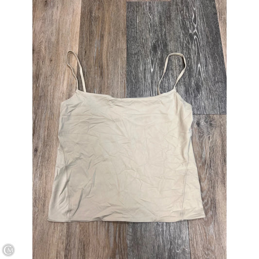 Athletic Tank Top By Lululemon In Tan, Size: 6