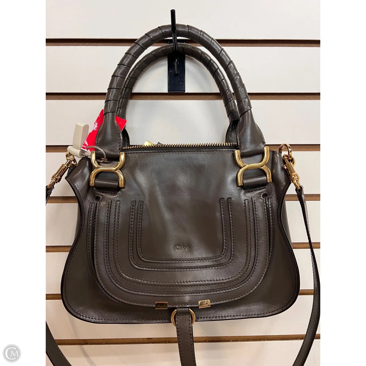 Handbag Luxury Designer By Chloe, Size: Medium