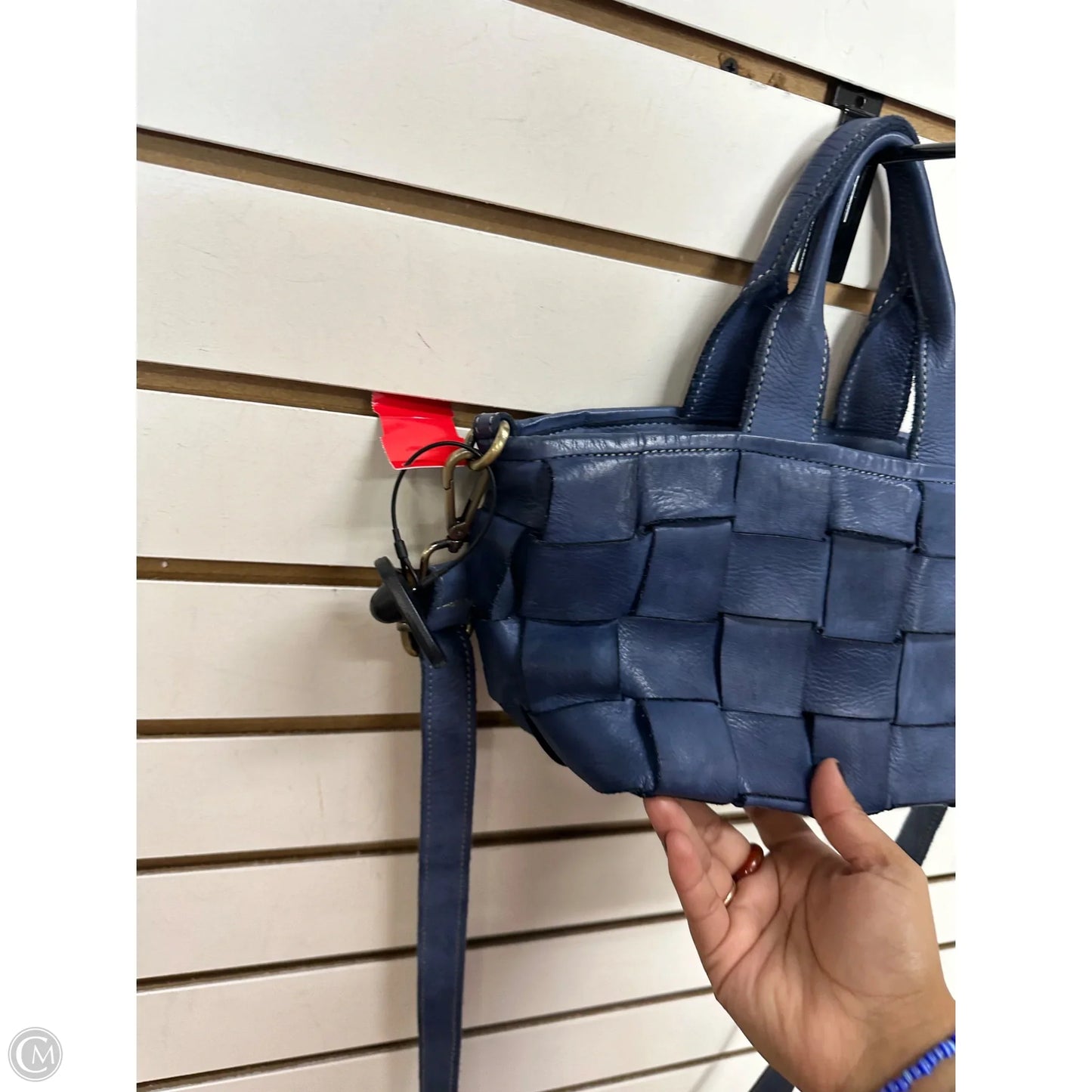 Handbag Leather By Sundance, Size: Medium