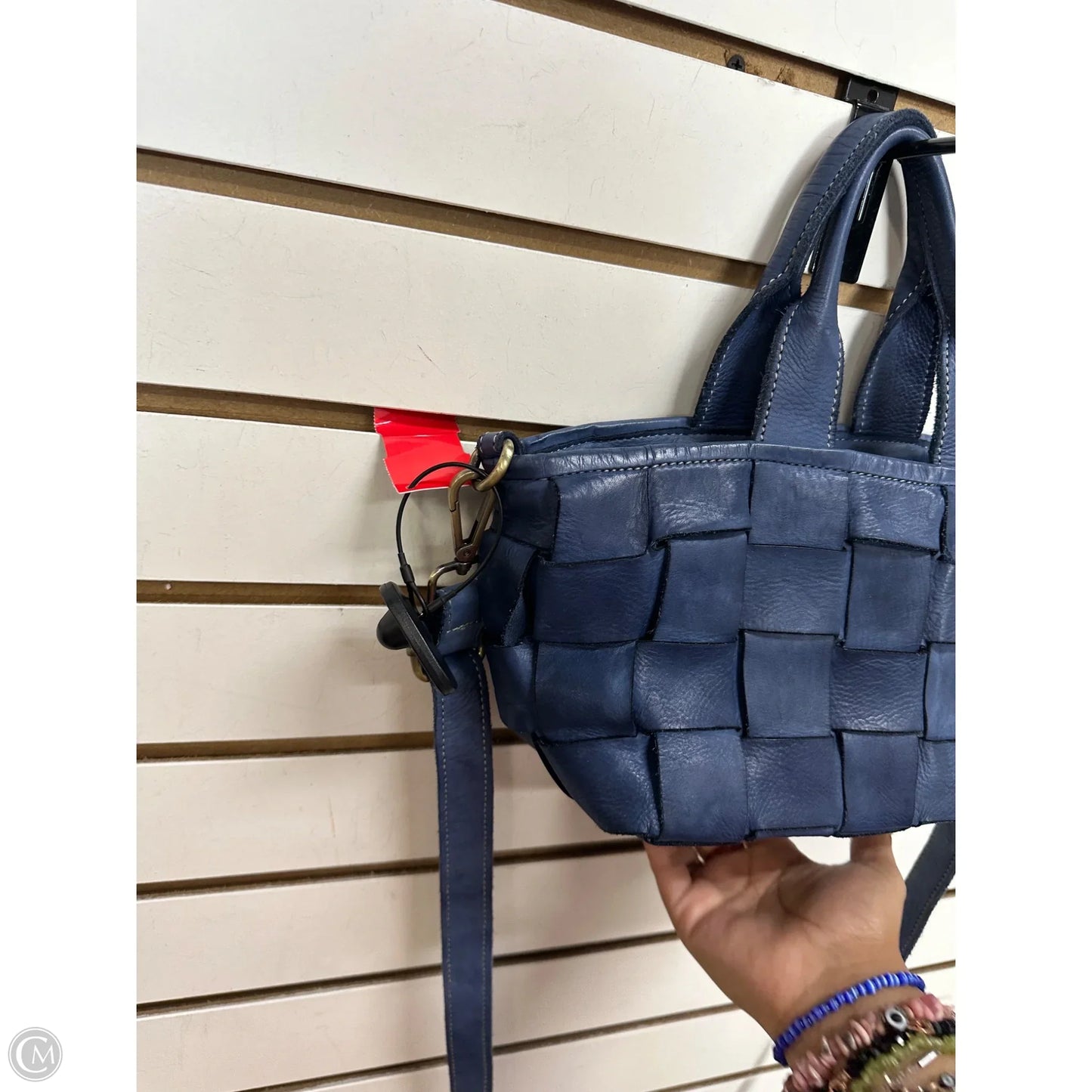 Handbag Leather By Sundance, Size: Medium