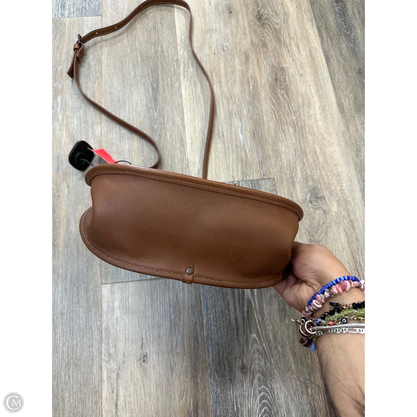 Handbag Leather By Sundance, Size: Medium