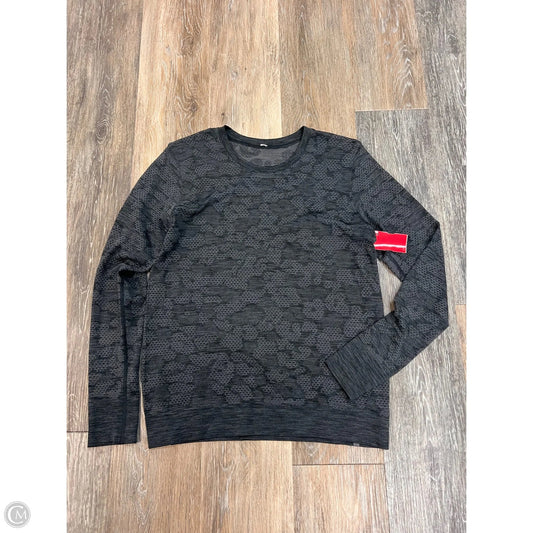 Athletic Top Long Sleeve Crewneck By Lululemon In Grey, Size: 6