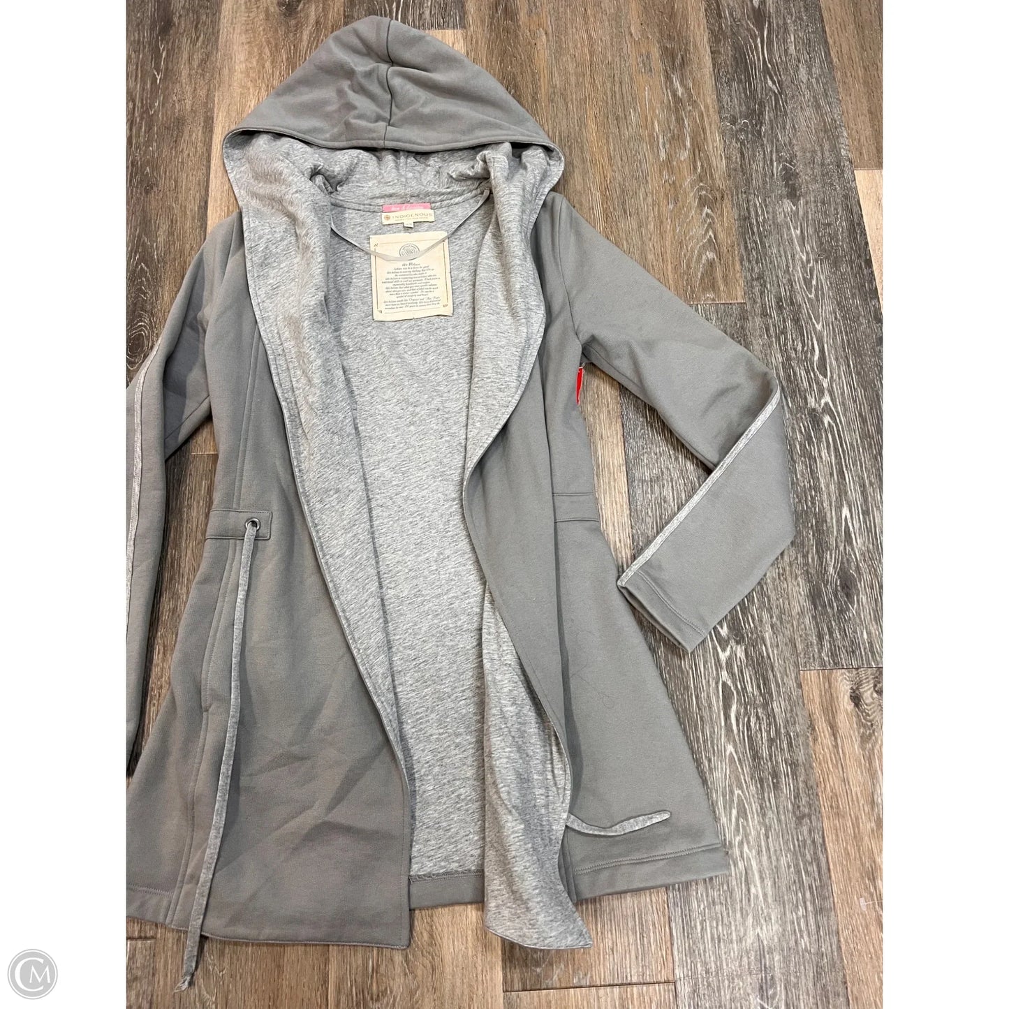 Sweater Cardigan By Indigenous In Grey, Size: Xs