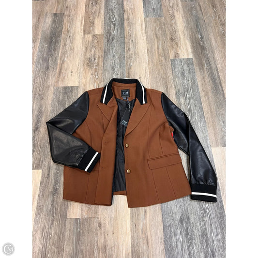 Blazer By French Dressing In Tan, Size: Xxl