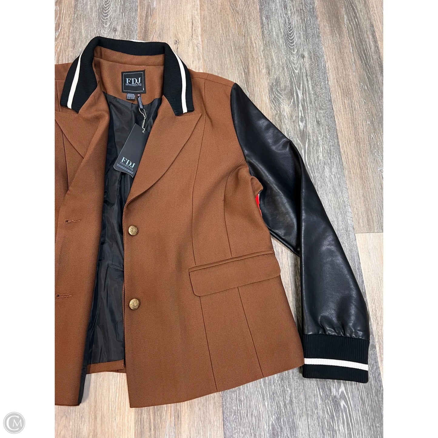 Blazer By French Dressing In Tan, Size: Xxl