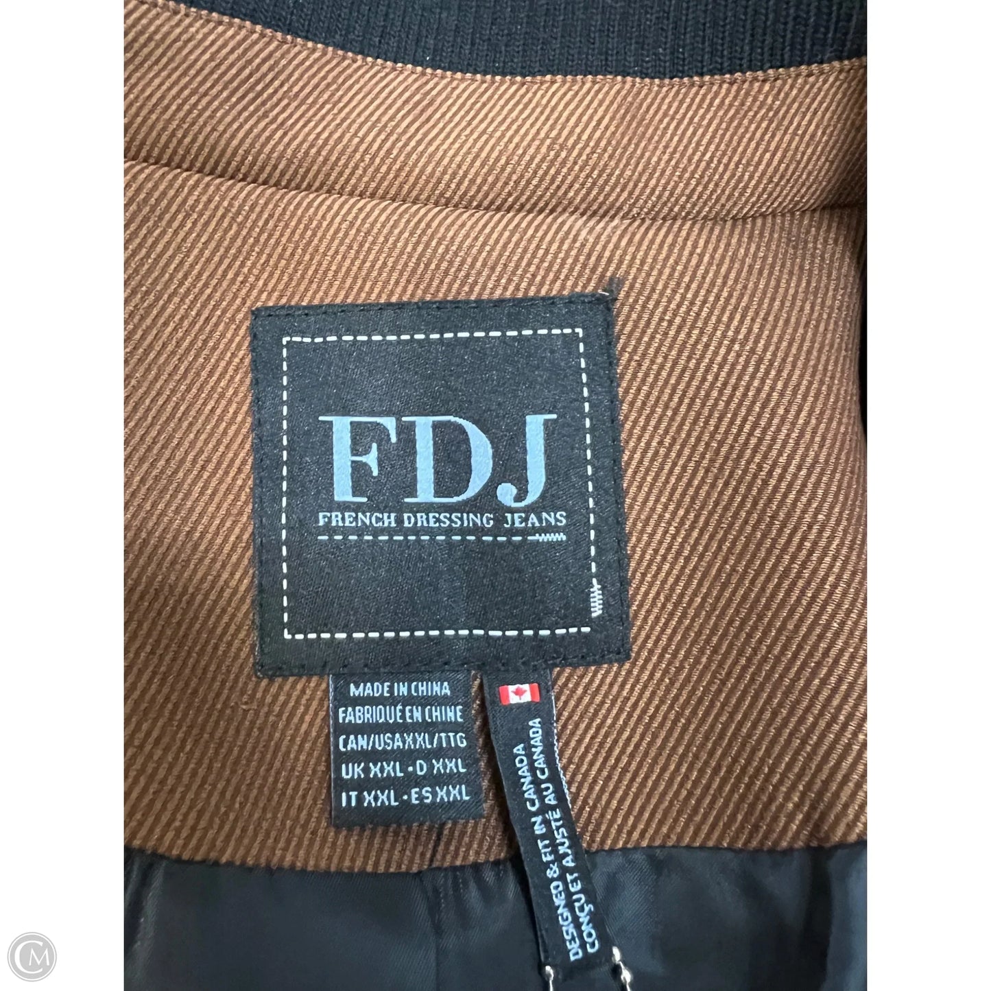 Blazer By French Dressing In Tan, Size: Xxl